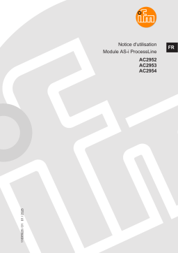 Manuel IFM ProcessLine AC2952/AC2953/AC2954 | AI Chat & PDF