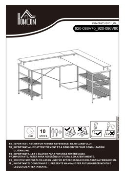 HOMCOM 920-086V80BK Manuel utilisateur