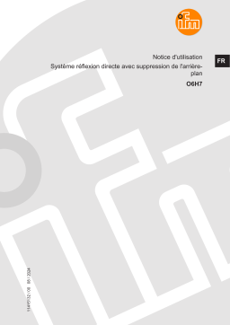 IFM O6H700 Mode d'emploi