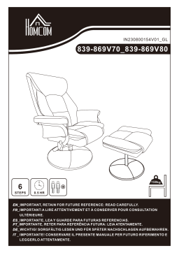 839-869V70, 839-869V80 Mode d'emploi | AI Chat & PDF