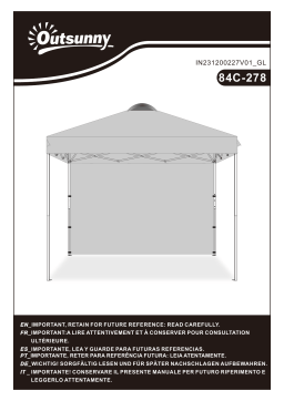 Outsunny 84C-278 Gazebo | Chat IA et téléchargement PDF