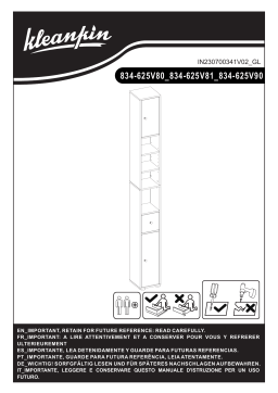 kleankin 834-625V80GY Manuel utilisateur