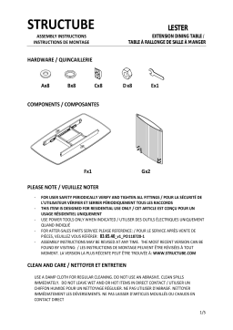 Lester Table à Rallonge: Instructions de Montage | AI Chat & PDF Download