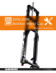 RockShox 2015-2018 BoXXer World Cup Manuel du propri&eacute;taire