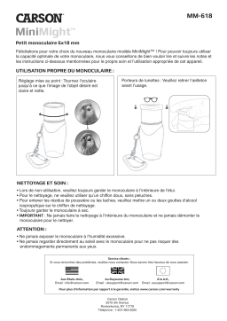 Carson MM-618 Manuel du propriétaire