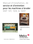 Melco EMT 10T, 10/4, 10/4T Mode d'emploi