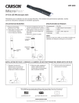 Carson MP-300 Microscope Stylo : Chat IA &amp; PDF
