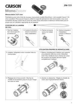 Carson ZM-721 Manuel du propriétaire