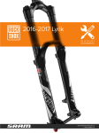 RockShox 2016-2017 Lyrik Manuel du propri&eacute;taire