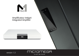 Micromega M-150 Manuel utilisateur