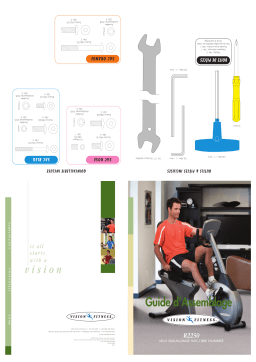 Guide Montage Vélo Vision Fitness R2250 + Chat IA & PDF