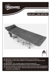 Outsunny A20-207DB Manuel utilisateur