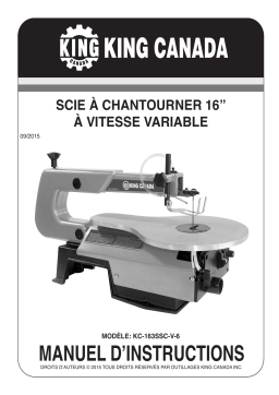 King Canada 9309485 Manuel du propriétaire