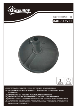 Outsunny 84D-373V00BK Manuel utilisateur