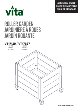 Vita Classic Rolling Planter Mode d'emploi