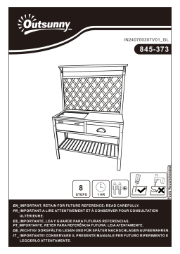 Outsunny 845-373 Manuel utilisateur