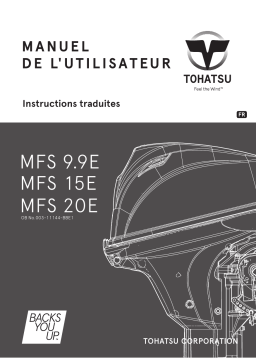 TOHATSU MFS 20E Manuel du propri&eacute;taire