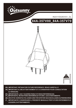 Outsunny 84A-357V00BU Manuel utilisateur