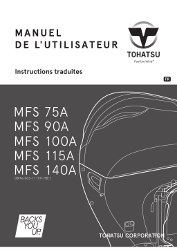 TOHATSU MFS 90A Manuel du propriétaire