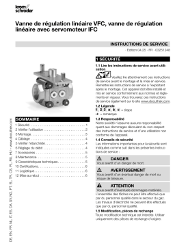 Kromschroder VFC, IFC Mode d'emploi