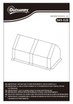Outsunny 845-520GY Manuel utilisateur