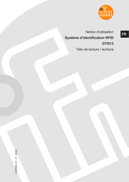 IFM DTI513 Mode d'emploi