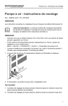 MicroPower Pompe &agrave; air Mode d'emploi