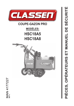 Classen 9351735 Manuel du propriétaire