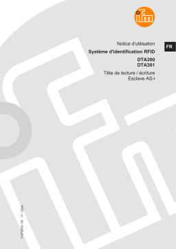 IFM DTA301 Mode d'emploi