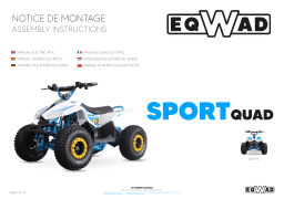 Beeper eQX-K15 Manuel du propriétaire