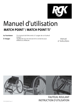 SunriseMedical EISP3 Manuel du propriétaire