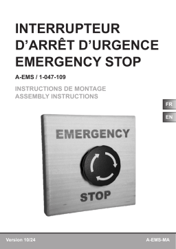 Sentiotec Emergency Stop Manuel utilisateur