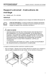 MicroPower support universel Mode d'emploi