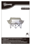 Outsunny A20-509V00BK Manuel utilisateur