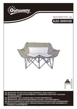 Outsunny A20-509V00BK Manuel utilisateur