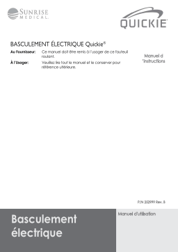 SunriseMedical EIZ9 Manuel du propriétaire