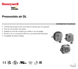 Kromschroder DL Fiche technique