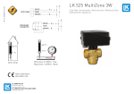 LK 525 MultiZone 3V Manuel utilisateur