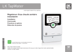 LK LK TapWater Manuel utilisateur