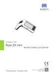 Morita Root ZX mini Mode d'emploi