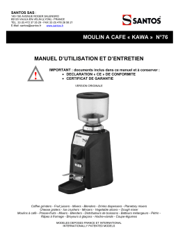 santos 76 Manuel utilisateur