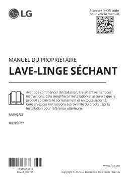 LG F0L9DGP2S Manuel utilisateur
