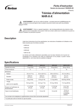 Nordson Hoppers, NHR-X-X Feed Hoppers Manuel du propriétaire