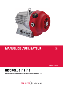 Pfeiffer HiScroll 6 | 12 | 18 ATEX, C Mode d'emploi