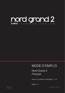 Nord GRAND Manuel utilisateur