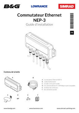Simrad NEP-3 Guide d'installation