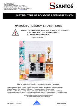 santos 34 Manuel utilisateur