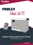 POOLSTAR Poolex SilentJet Fi heat pump Manuel du propri&eacute;taire