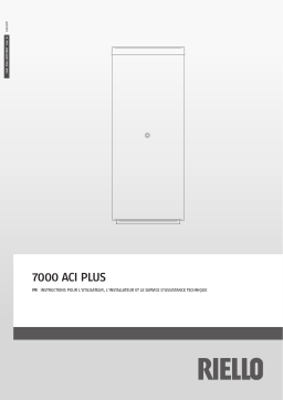 Riello 7000 ACI 1500 PLUS Manuel utilisateur