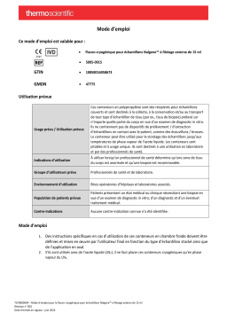 Thermo Fisher Scientific 5005-0015 Mode d'emploi